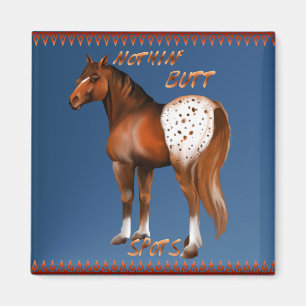 Ingenting knuffar fläckmagneten magnet