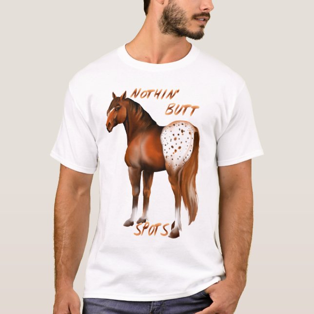 Ingenting knuffar fläckskjortan tee shirt (Framsida)