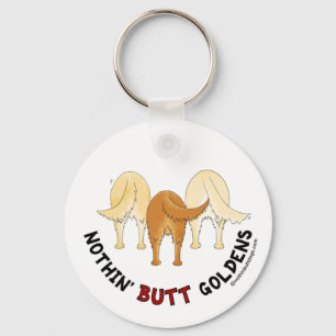 Ingenting knuffar Goldens Nyckelring