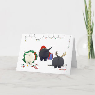 Ingenting knuffar jul för en Scottie Helgkort