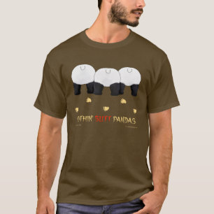 Ingenting knuffar PandasmörkT-tröja Tee Shirt