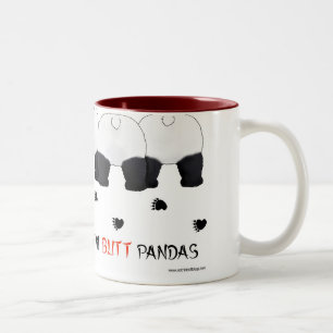 Ingenting knuffar Pandasmuggen Två-Tonad Mugg