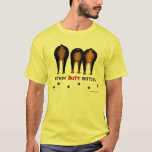 Ingenting knuffar Rotties den ljusa skjortan T Shirt
