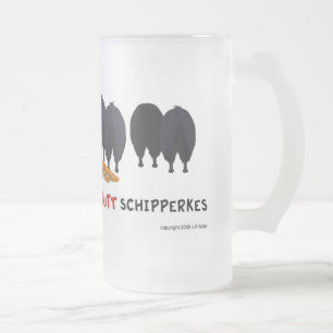 Ingenting knuffar Schipperkesmuggen Frostat Ölglas