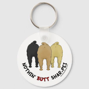 Ingenting knuffar Shar-Pei Nyckelring