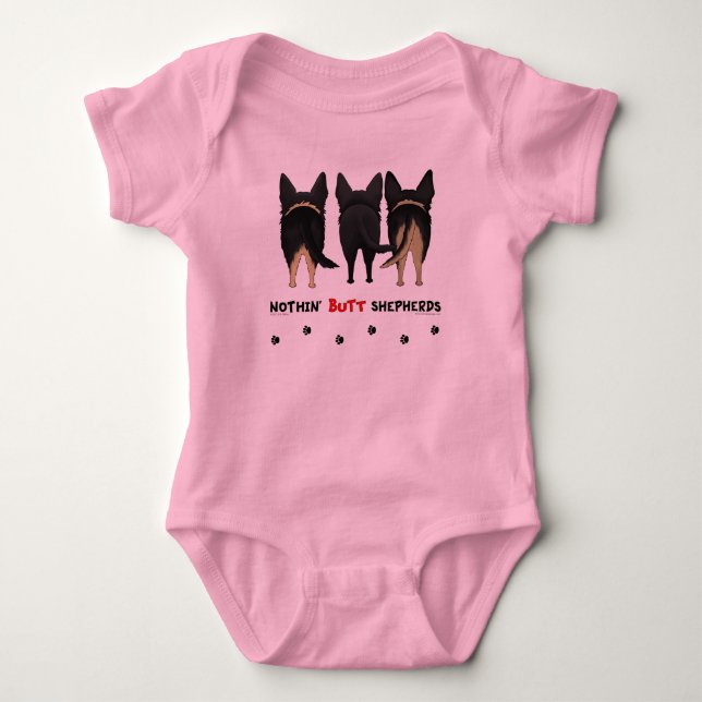 Ingenting knuffar shepherds tee shirt (Framsida)