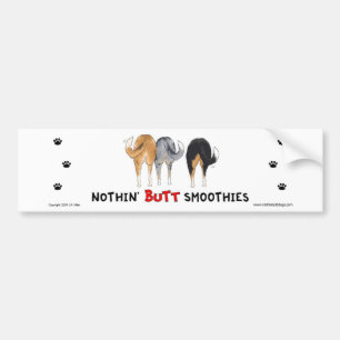 Ingenting knuffar Smoothiesbildekalet Bildekal