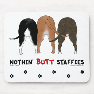Ingenting knuffar Staffies Musmatta