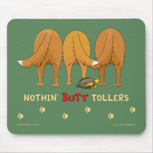 Ingenting knuffar Tollers Mousepad Musmatta