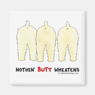 Ingenting knuffar Wheatens Magnet