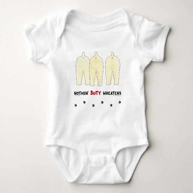 Ingenting knuffar Wheatens T-shirt (Framsida)