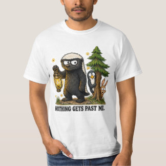 Ingenting Kommer Förbi Mig Honey Grävling Camping T Shirt