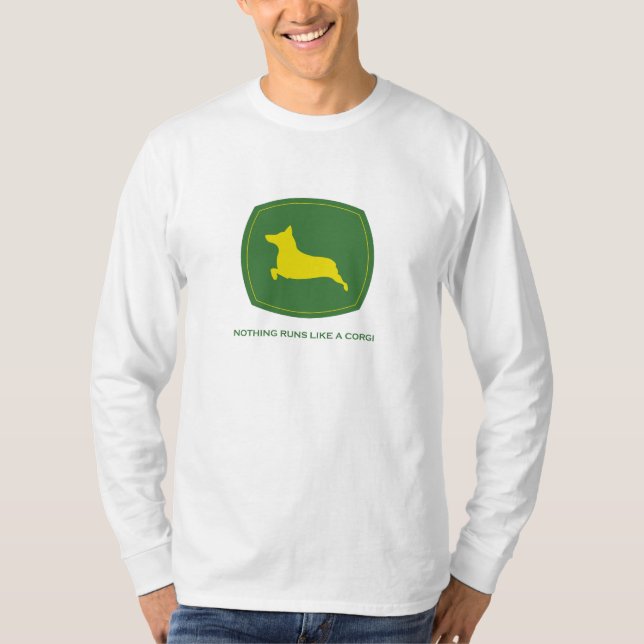 Ingenting kör något liknande Corgimanar en Tee Shirt (Framsida)