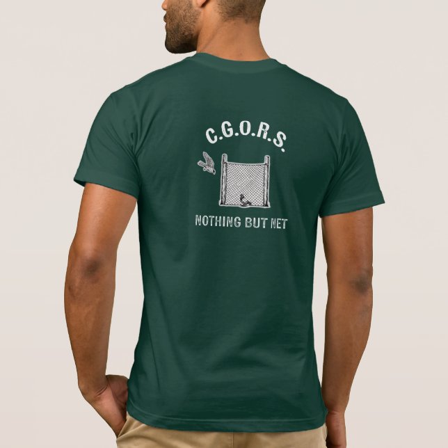 Ingenting Men Nät T-shirt (Baksida)
