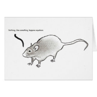 Ingenting något liknande något, händer någonstans OBS kort