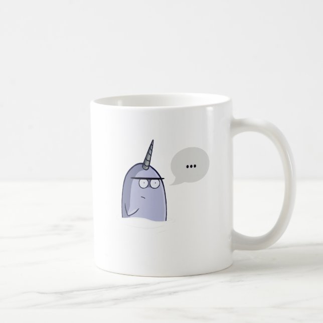 Ingenting Narwhal Kaffemugg (Höger)