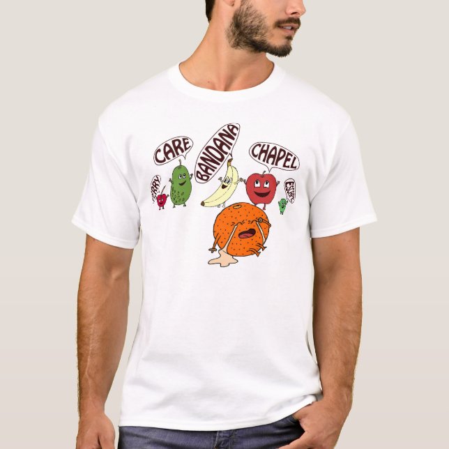 Ingenting rimmar med orangen t shirt (Framsida)