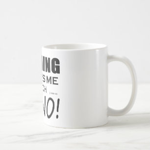 Ingenting skrämmer mig pianot kaffemugg