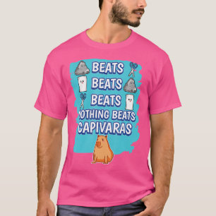 Ingenting Slår Capybaras Sten Sax Påse Spel C T Shirt