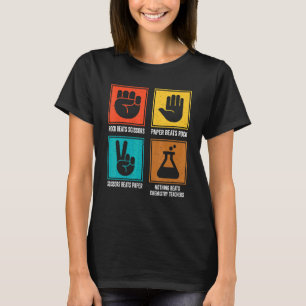 Ingenting slår kemilärare Chemical Science E T Shirt