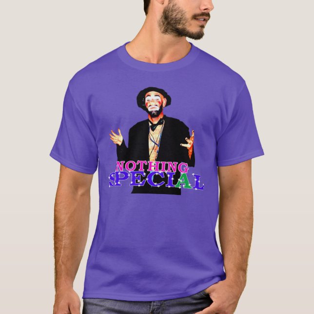 "Ingenting Speciellt" med bakåtriktad frakt Tee Shirt (Framsida)