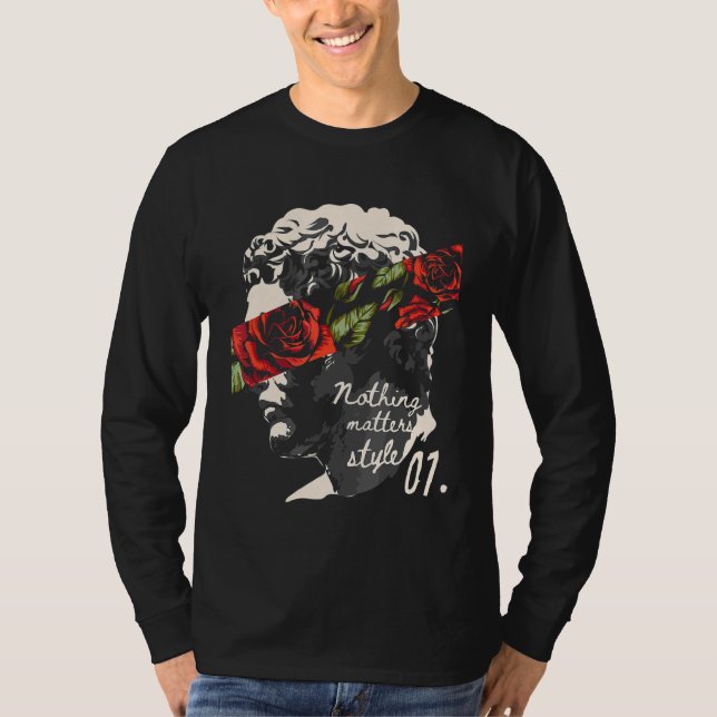 Ingenting spelar någon roll för Stil-statyn Roms b T Shirt (Framsida)