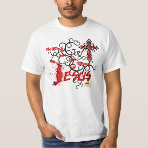 ingenting utom blod av jesus t shirt