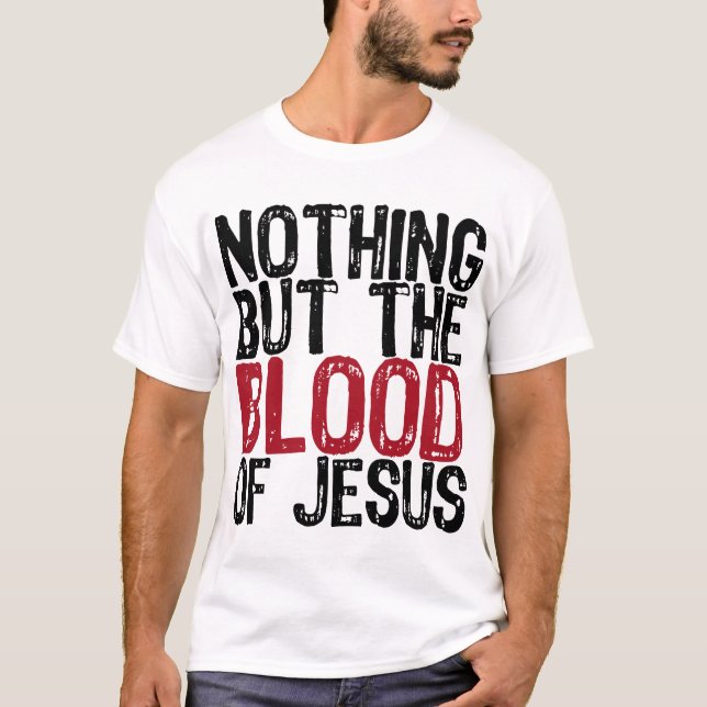 Ingenting utom blod tee (Framsida)