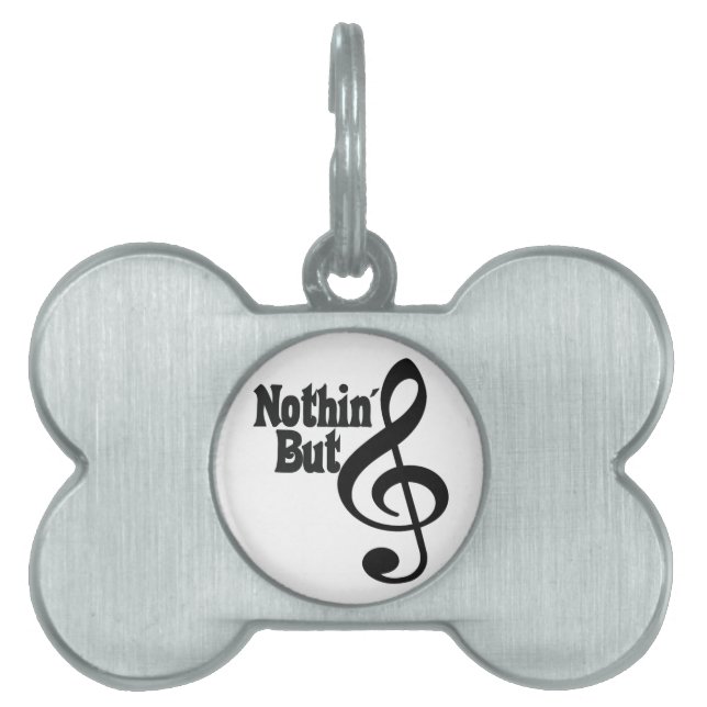 Ingenting utom Treble Namnbricka Husdjur (Framsidan)