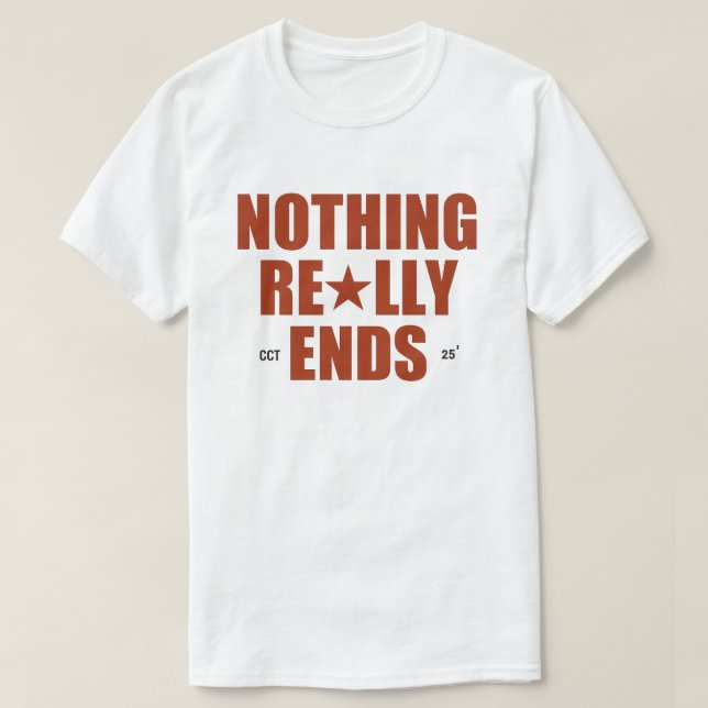 Ingenting Verkligen end 2025 Cowboy Carter Tour Be T Shirt (Design framsida)