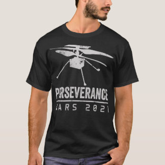 Ingenuity Helicopter 2021 Mars Landing Mars 2020 S T Shirt