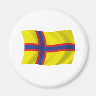 Ingermanlandsfinnarnas flagga Magnet