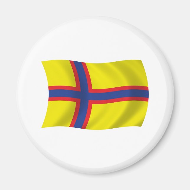 Ingermanlandsfinnarnas flagga Magnet (Framsidan)