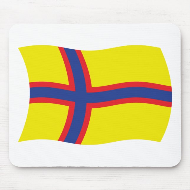 Ingermanländska finnars flaggmusmattor musmatta (Framsidan)