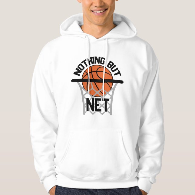 Inget annat än att ge dig själv en basketboll hoodie (Framsida)