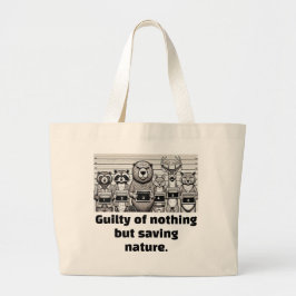 "Inget annat än att rädda naturen" Jumbo Tygkasse