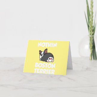 inget annat än Bostonterrier  Bostie-älskande papp Kort