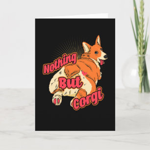 Inget annat än Corgi Hund Kort