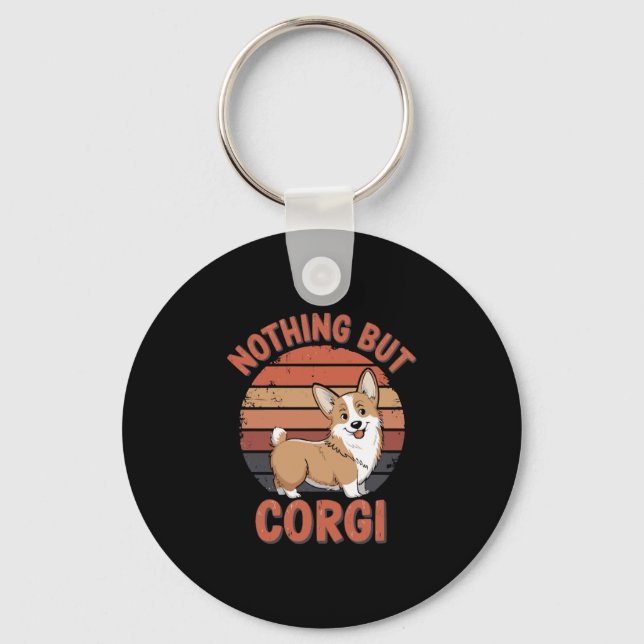 Inget annat än Corgi Nyckelring (Framsida)