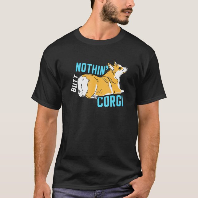 Inget annat än Corgi T Shirt (Framsida)