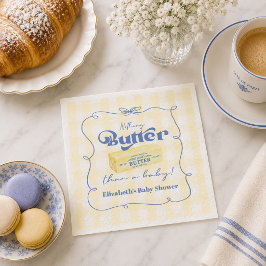 Inget annat än en baby shower är bättre pappersservett