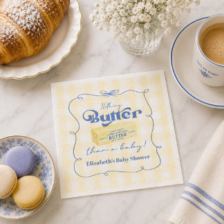 Inget annat än en baby shower är bättre pappersservett
