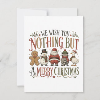 Inget annat än en glad jul inbjudningar