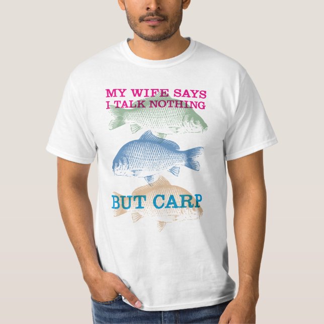 Inget annat än karp t shirt (Framsida)