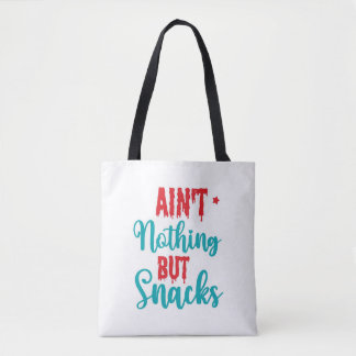 Inget annat än snacks tygkasse