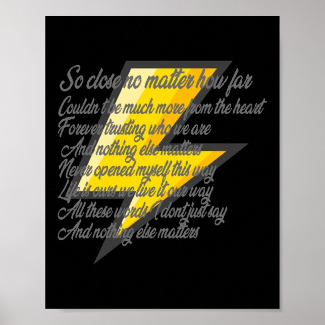 Inget annat S-märke (text) Poster (Framsidan)