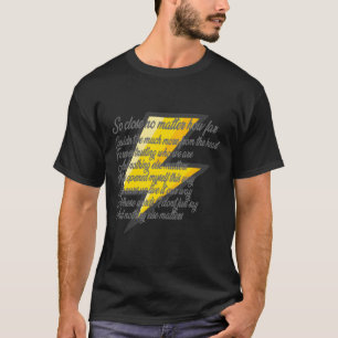 Inget annat S-märke (text) T Shirt