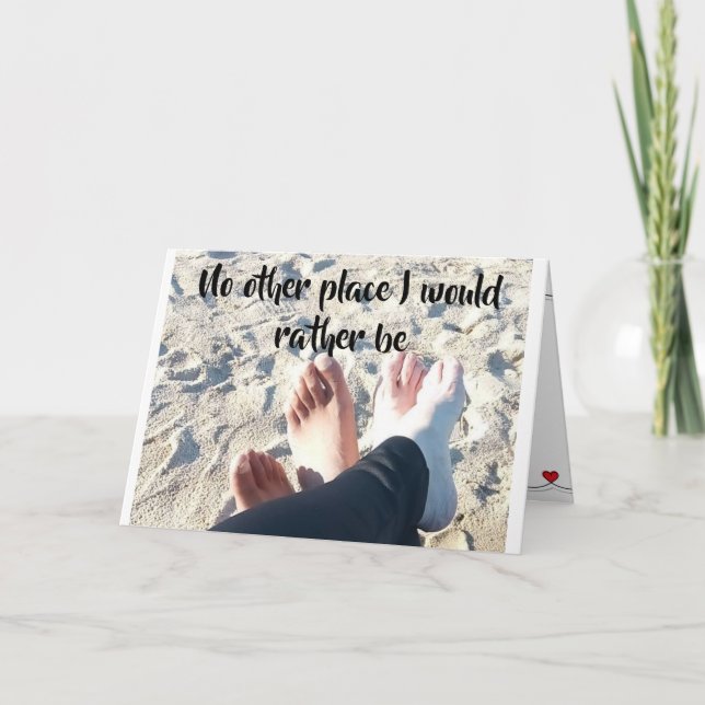 "INGET ANNAT STÄLLE I STÄLLET KAN VARA" **VÅRT ÅRS KORT (Framsida)