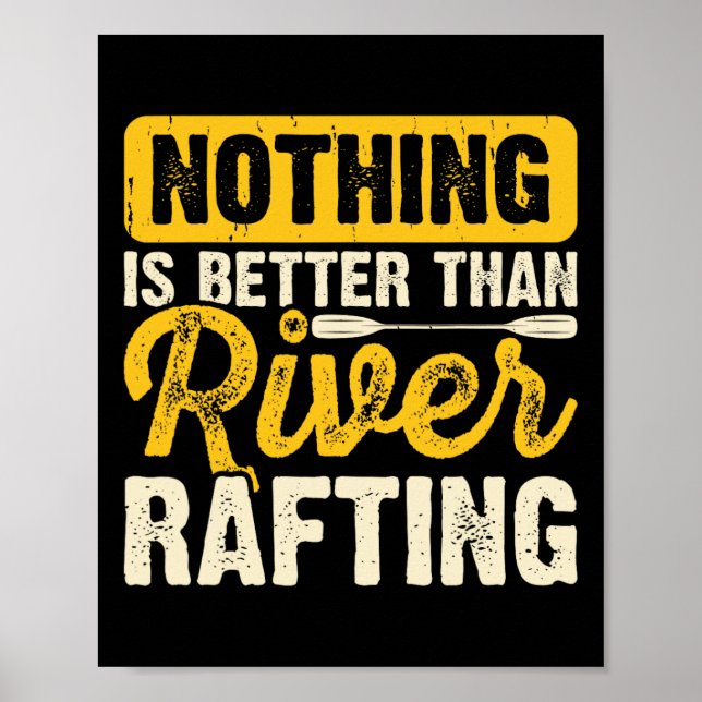 Inget är bättre än flodflottning flottbåtting poster (Framsidan)