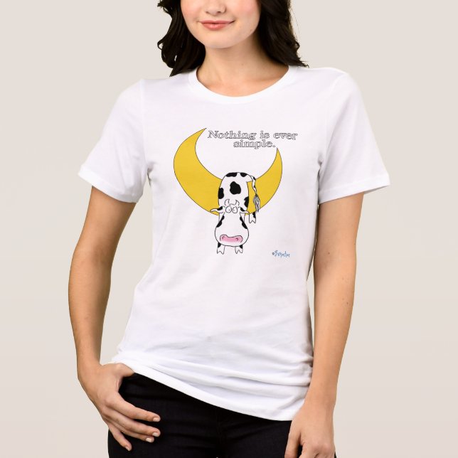 INGET ÄR NÅGONSIN ENKELT AV Sandra Boynton T Shirt (Framsida)